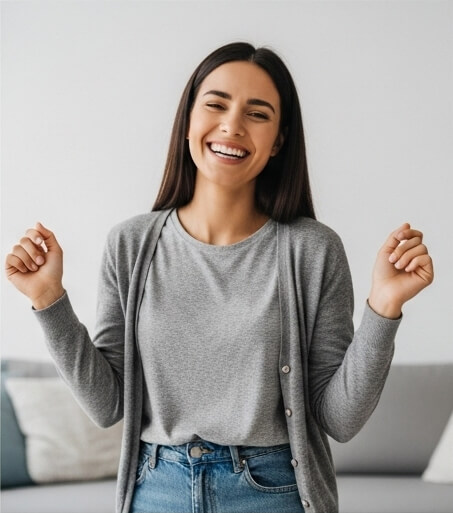 Women after treatment - Emergency dentist Fleet